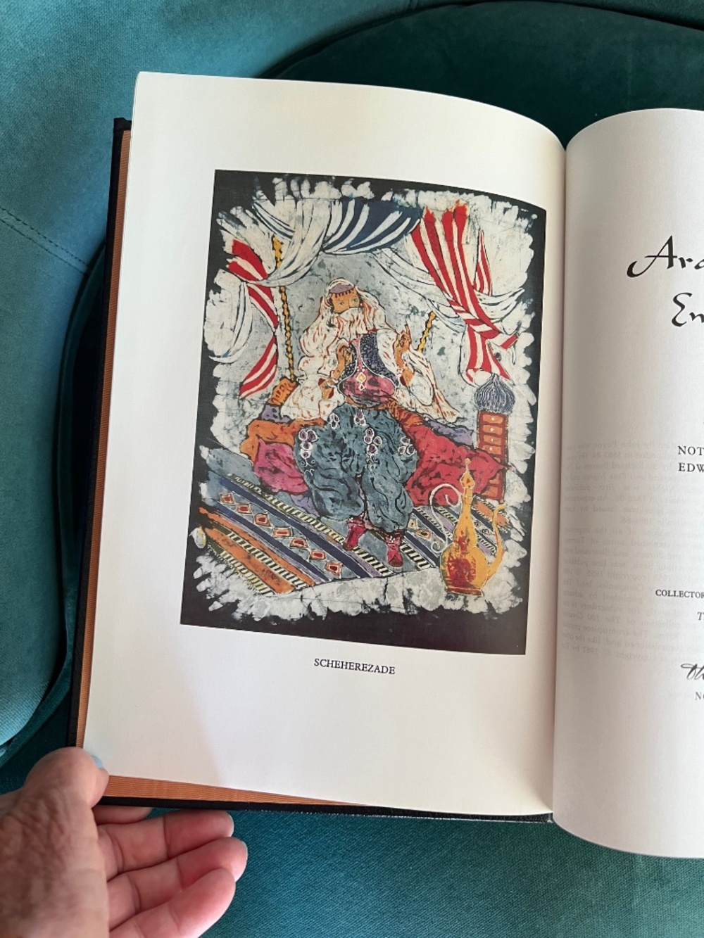 leather bound book - The Arabian Nights - Picture 4 of 4